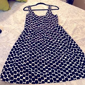 Black and white dress